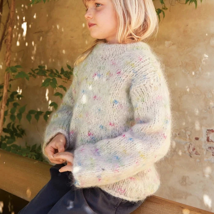 Garnkit: Kinsley Sweater Junior fra Sandnes (opskrift + garn)