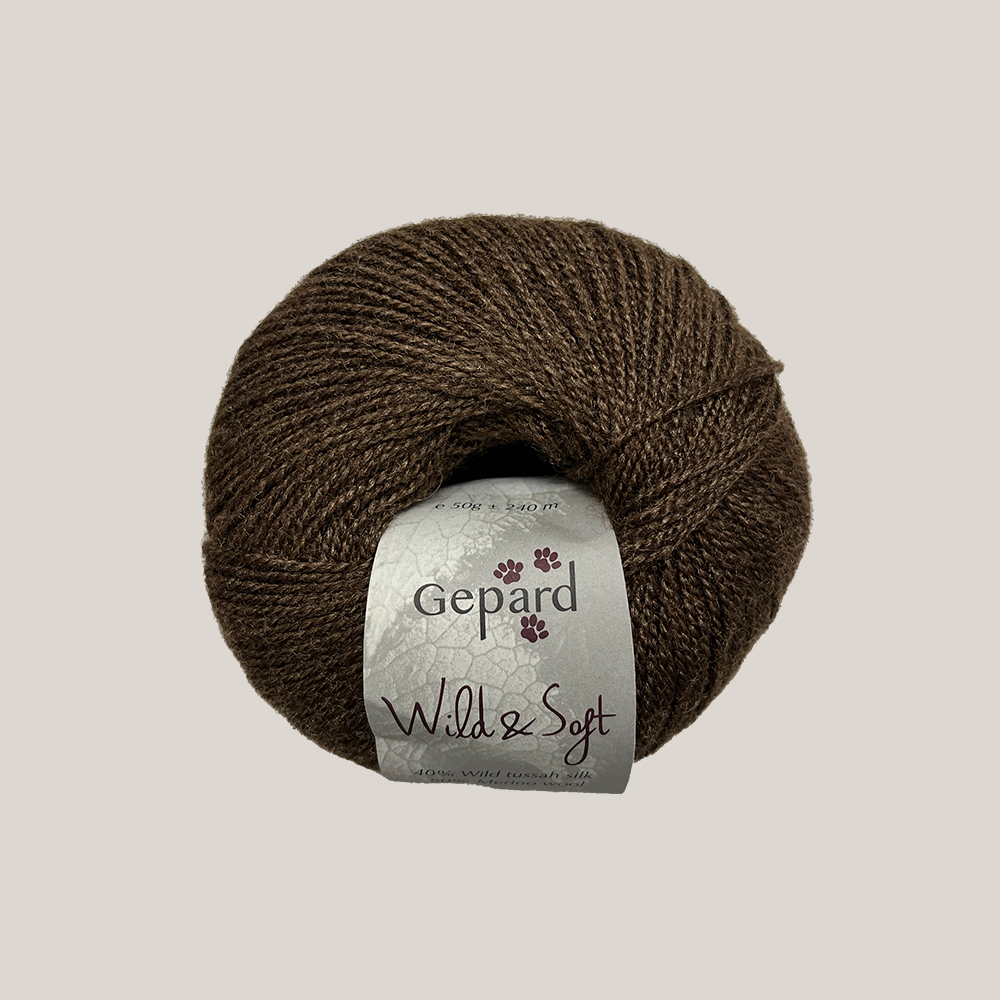 Gepard Garn Wild & Soft 172 Tobak