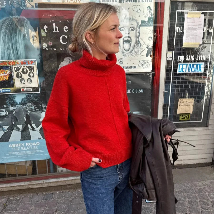 Garnkit: Scarlet sweater (opskrift + garn)