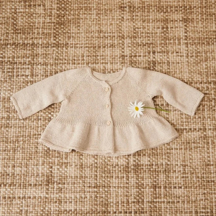 Garnkit: Dina Peplum Cardigan Baby af Sandnes Garn (opskrift + garn)
