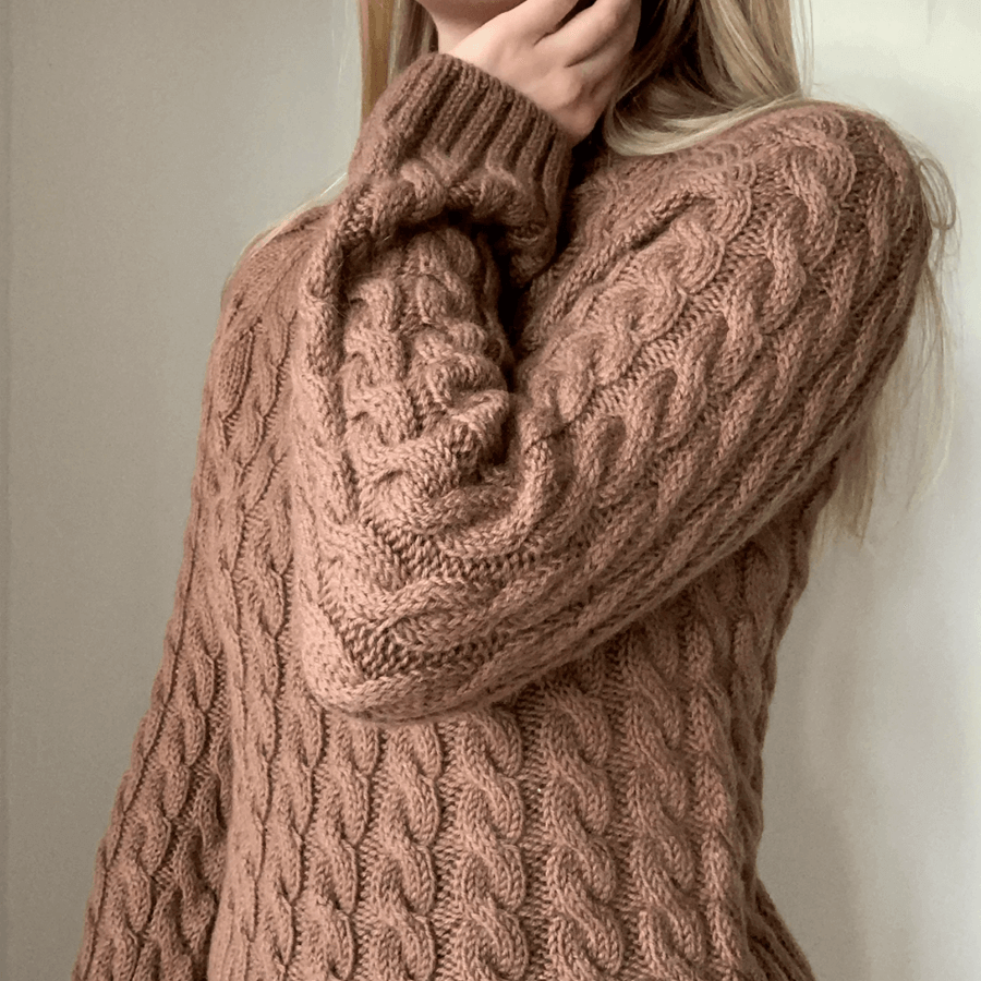 Easy Cable Sweater - Garnkit