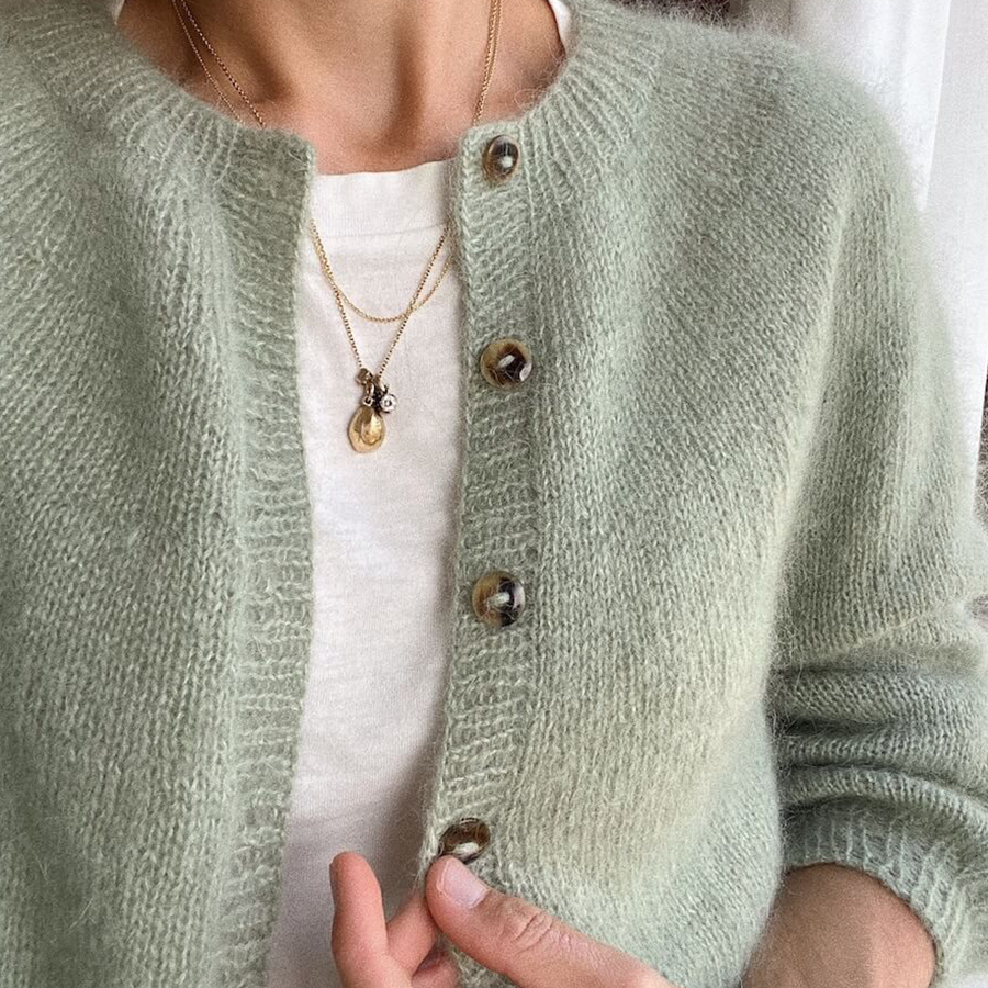 Novice Cardigan, Mohair Edition - Garnkit