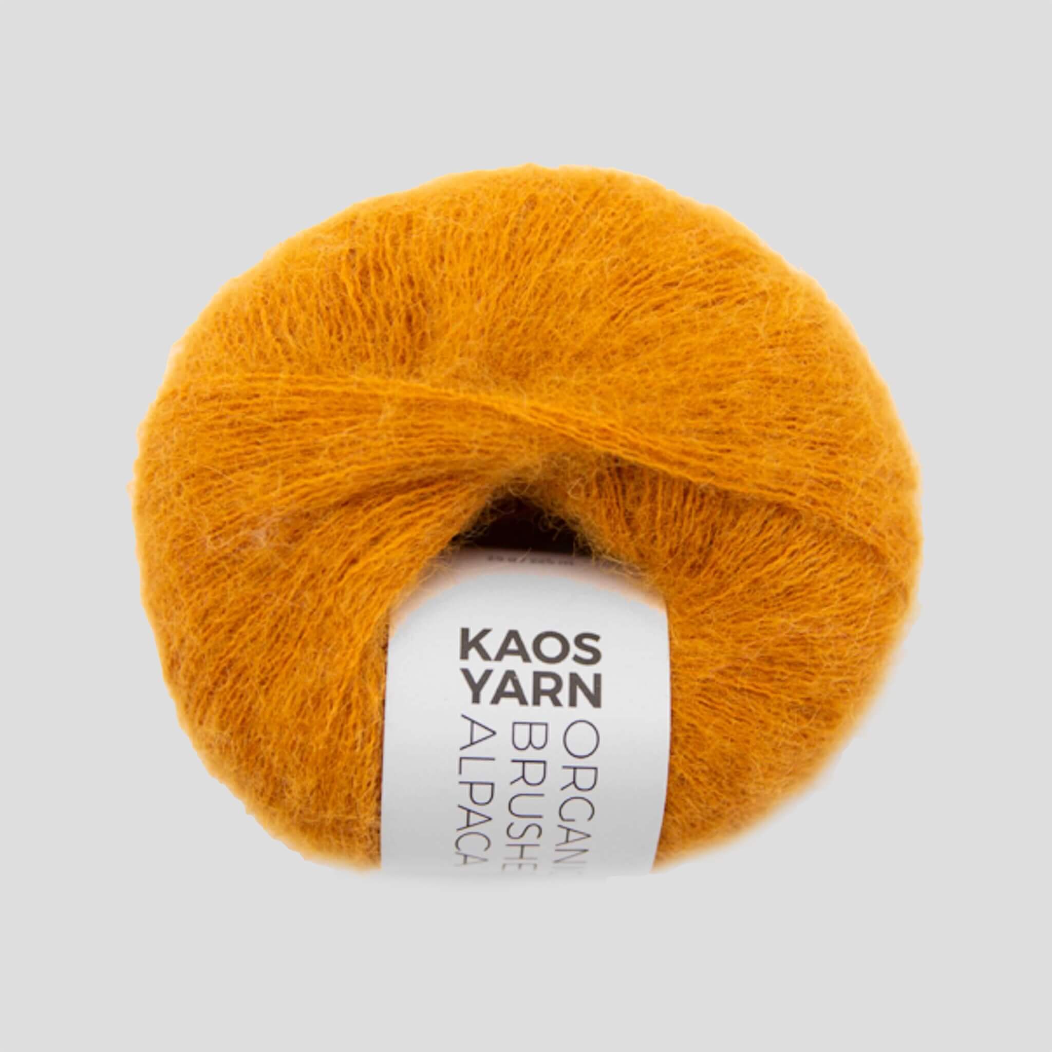 KAOS YARN I Brushed Alpaca, farve 2024 - Køb Brushed Alpaca garn fra Kaos Yarn